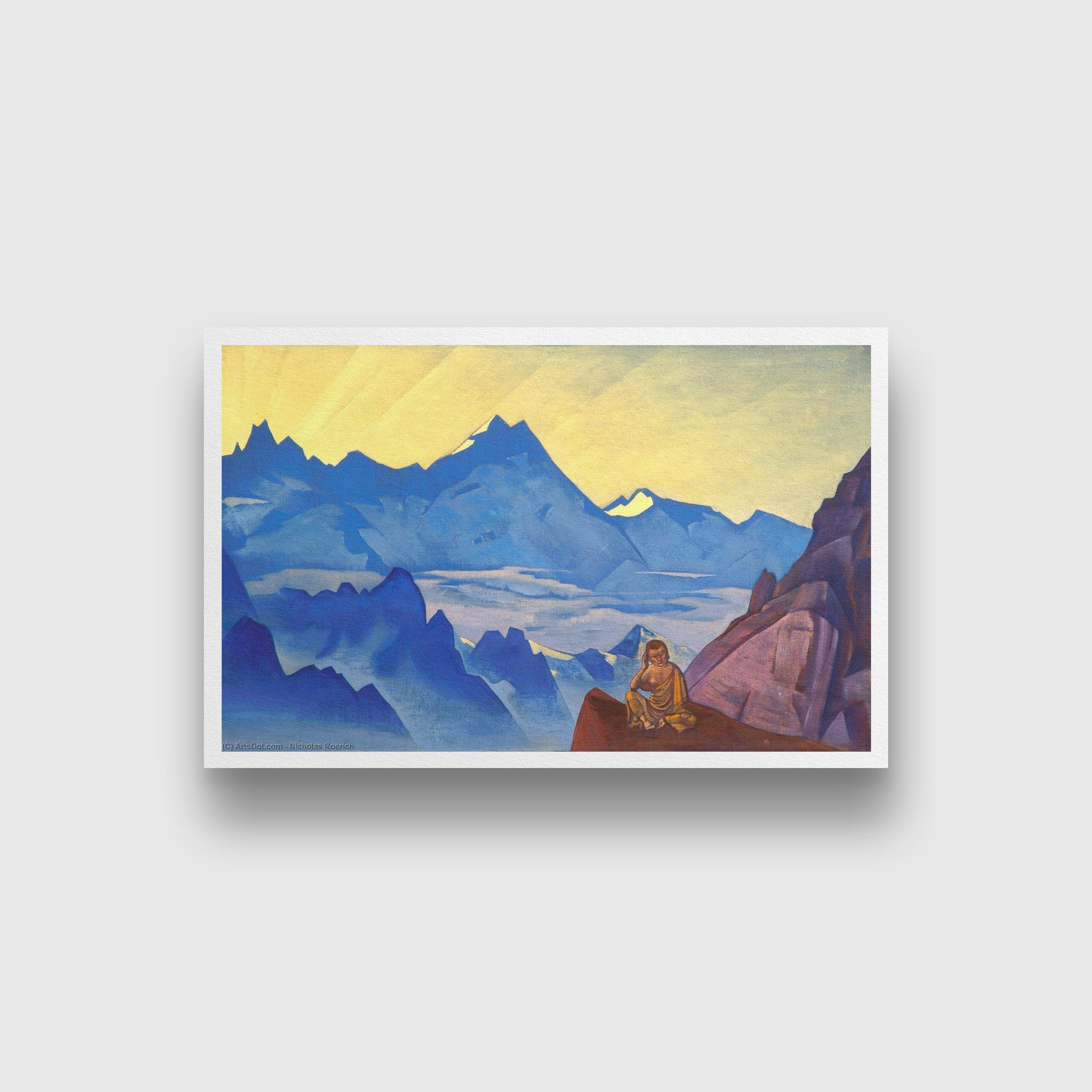 Harkened Painting - Meri Deewar 3 : 2 Horizontal Premium Wall Art Canvas by MeriDeewar