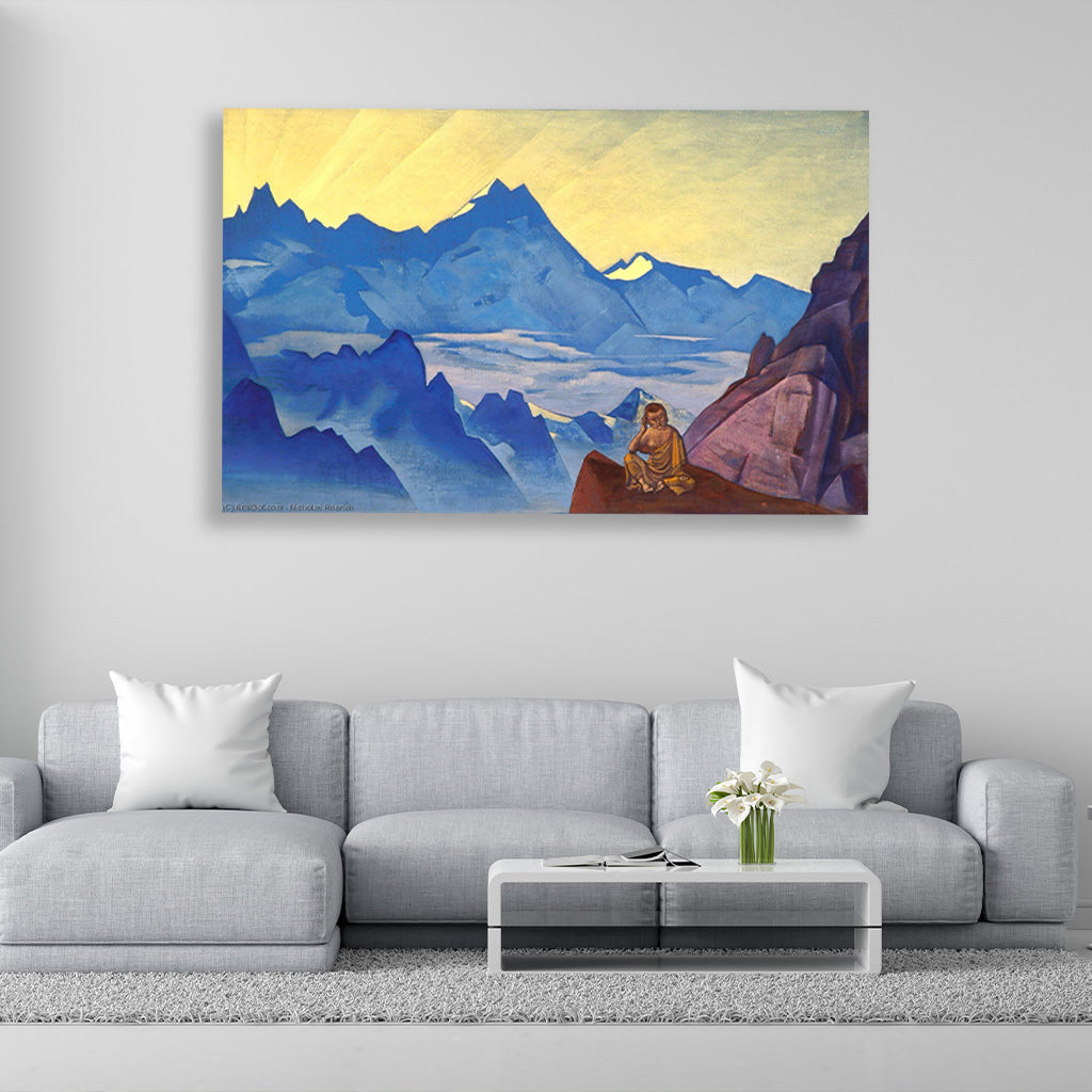 Harkened Painting - Meri Deewar 3 : 2 Horizontal Premium Wall Art Canvas by MeriDeewar