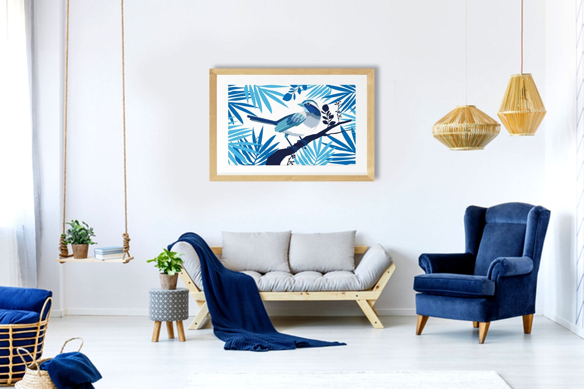 Horizontal Product Painting - Meri Deewar 3 : 2 Horizontal Premium Wall Art Canvas by MeriDeewar