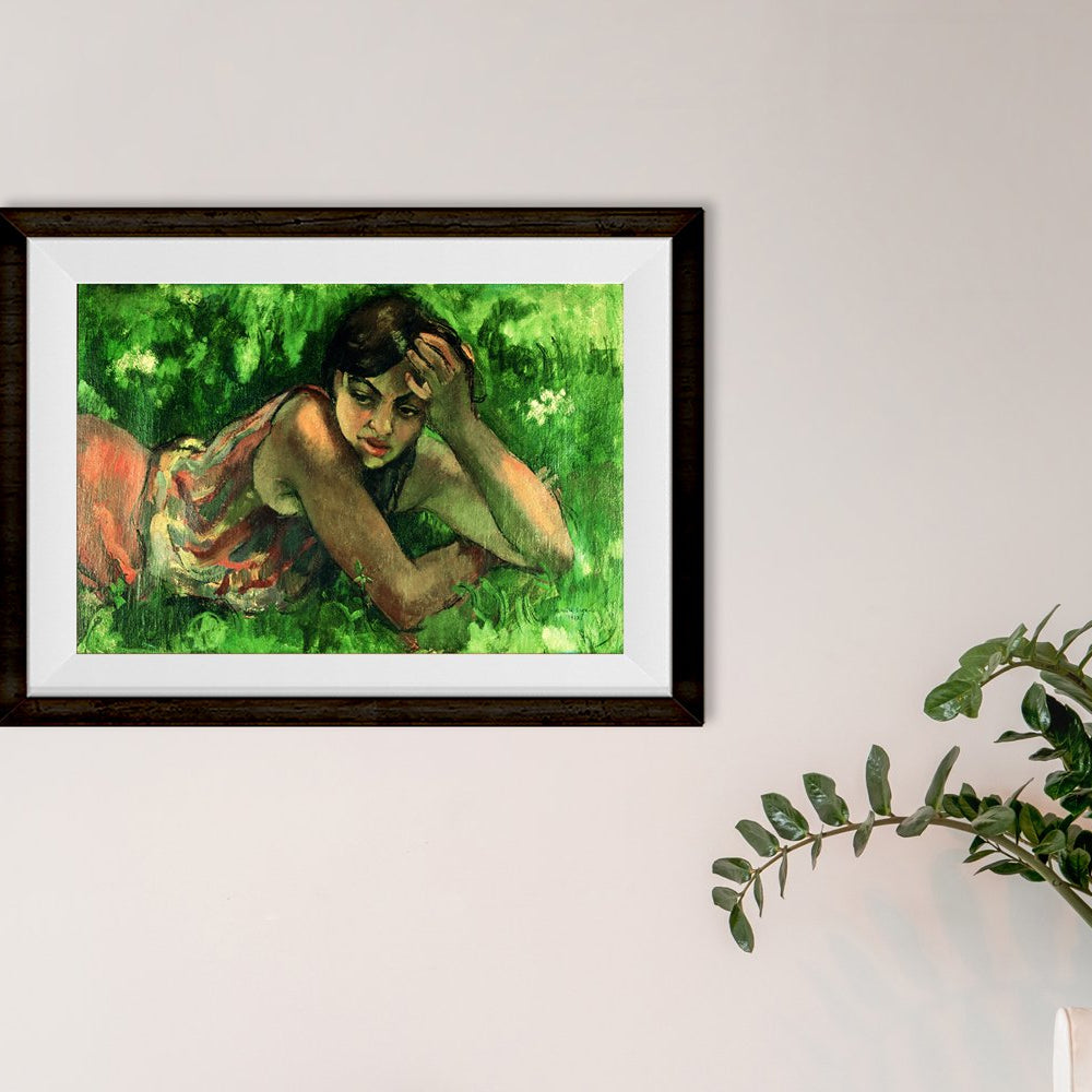 Hungarian Gypsy Girl Painting - Meri Deewar 3 : 2 Horizontal Premium Wall Art Canvas by MeriDeewar
