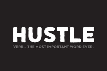 Hustle poster Poster A3 / Poster Premium Wall Art Canvas by MeriDeewar