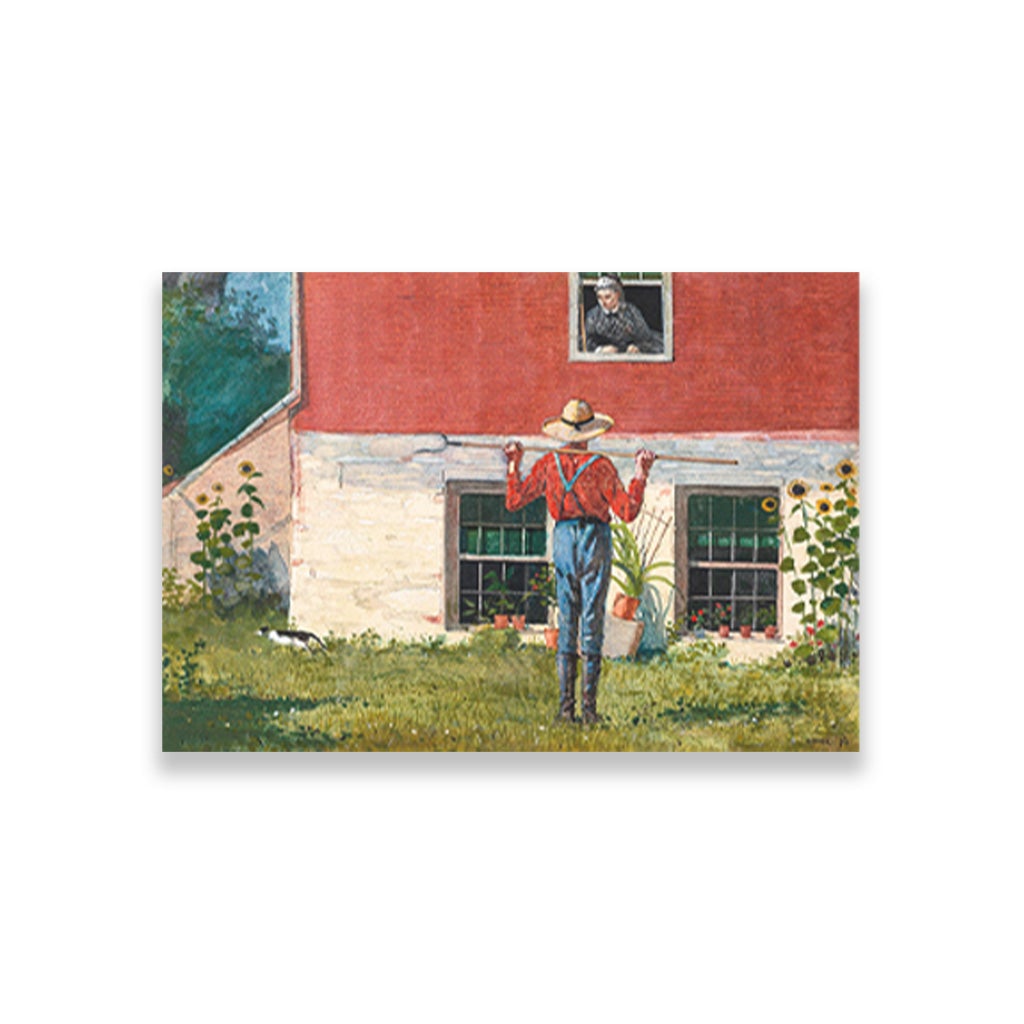 In the Garden painting - Meri Deewar 3 : 2 Horizontal Premium Wall Art Canvas by MeriDeewar