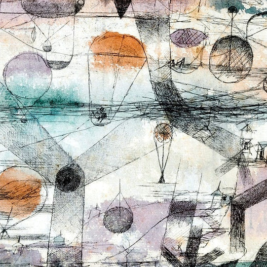 In the realm of air painting - Meri Deewar 4 : 3 Horizontal Premium Wall Art Canvas by MeriDeewar