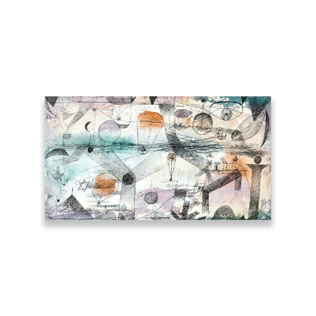 In the realm of air painting - Meri Deewar 4 : 3 Horizontal Premium Wall Art Canvas by MeriDeewar