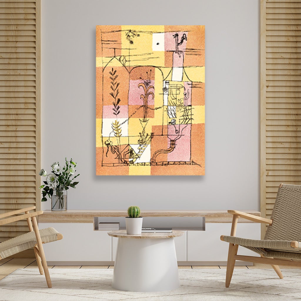 In the Spirit of Hoffmann painting - Meri Deewar 3 : 4 Vertical Premium Wall Art Canvas by MeriDeewar