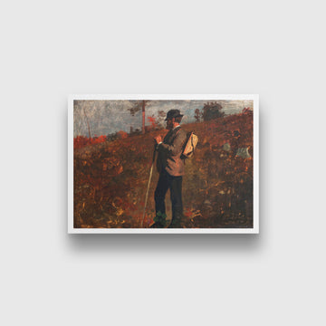 Into the wild painting - Meri Deewar 3 : 2 Horizontal Premium Wall Art Canvas by MeriDeewar