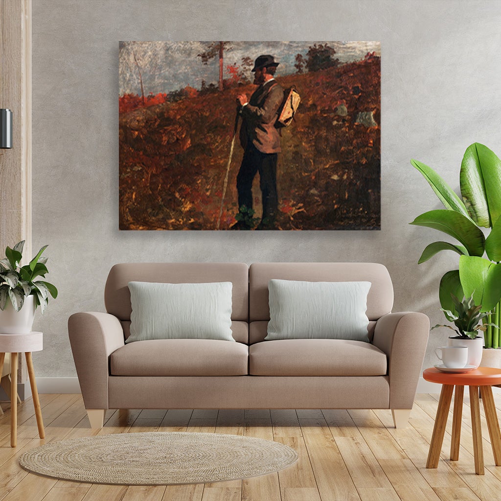 Into the wild painting - Meri Deewar 3 : 2 Horizontal Premium Wall Art Canvas by MeriDeewar