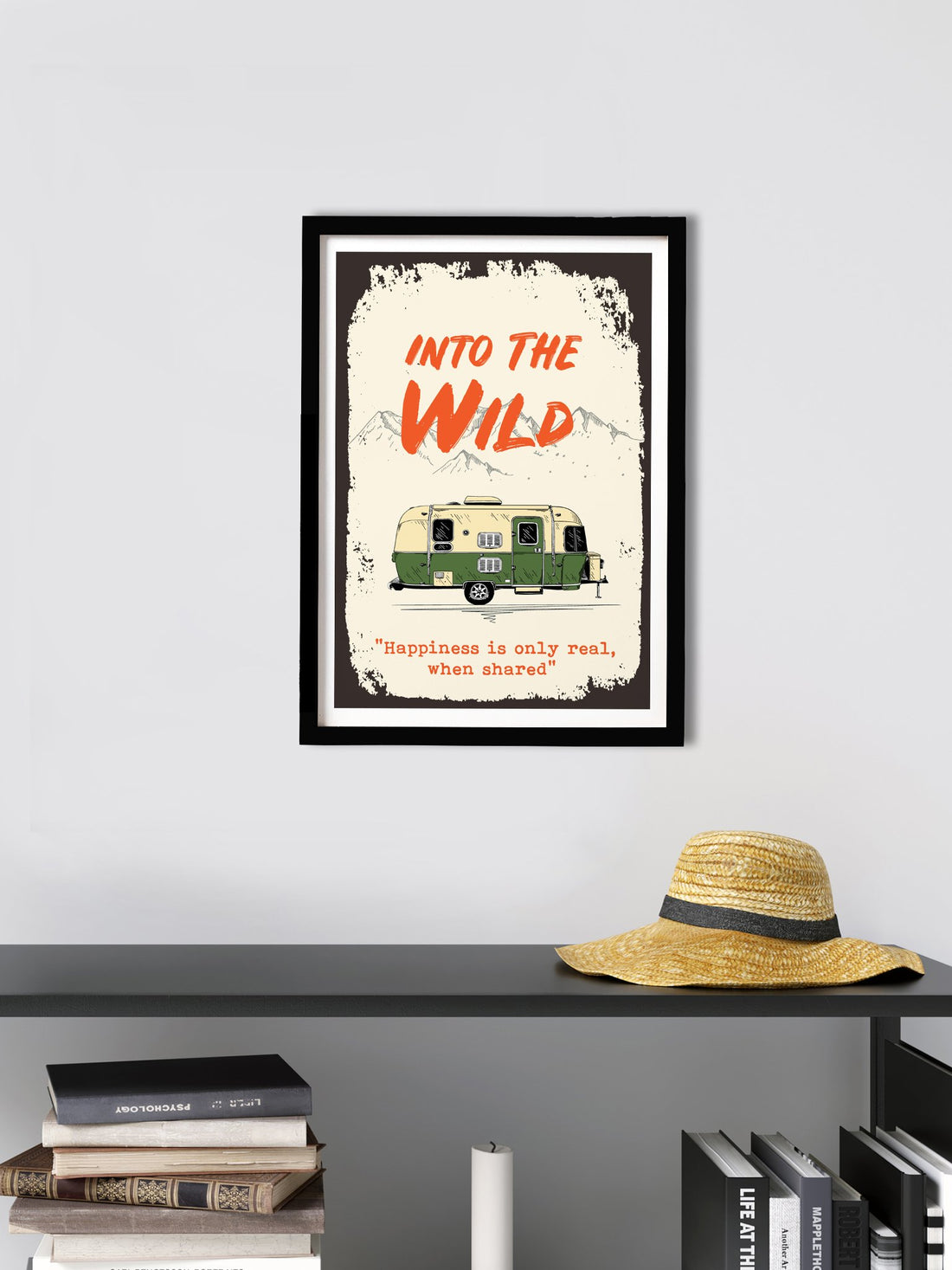 Into-the-Wild Poster Poster A3 / Poster Premium Wall Art Canvas by MeriDeewar