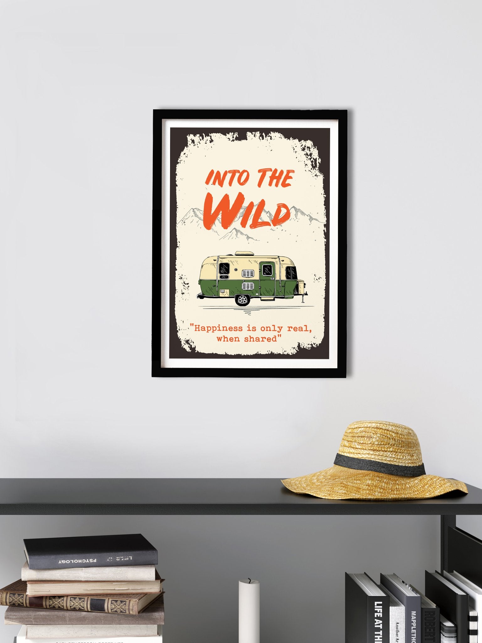 Into-the-Wild Poster Poster A3 / Poster Premium Wall Art Canvas by MeriDeewar