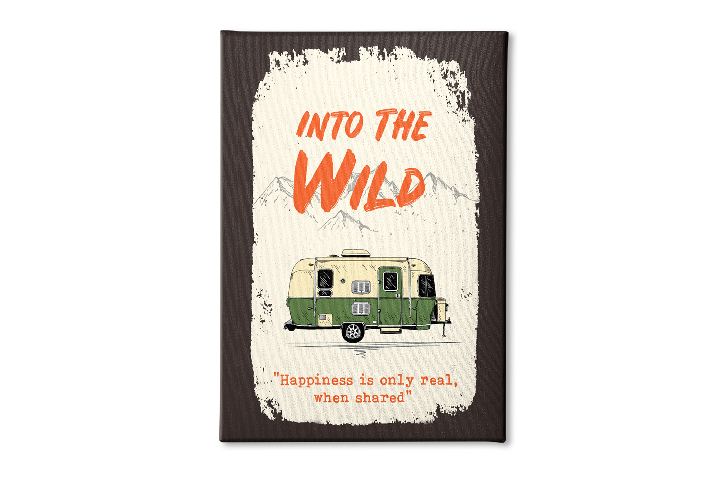 Into-the-Wild Poster Poster A3 / Poster Premium Wall Art Canvas by MeriDeewar