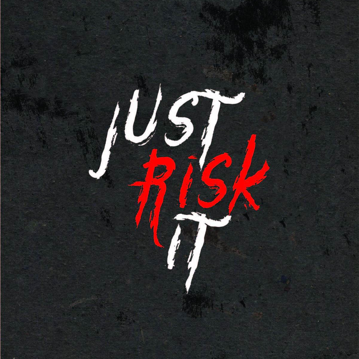 Just Risk It _ poster Poster A3 / Poster Premium Wall Art Canvas by MeriDeewar