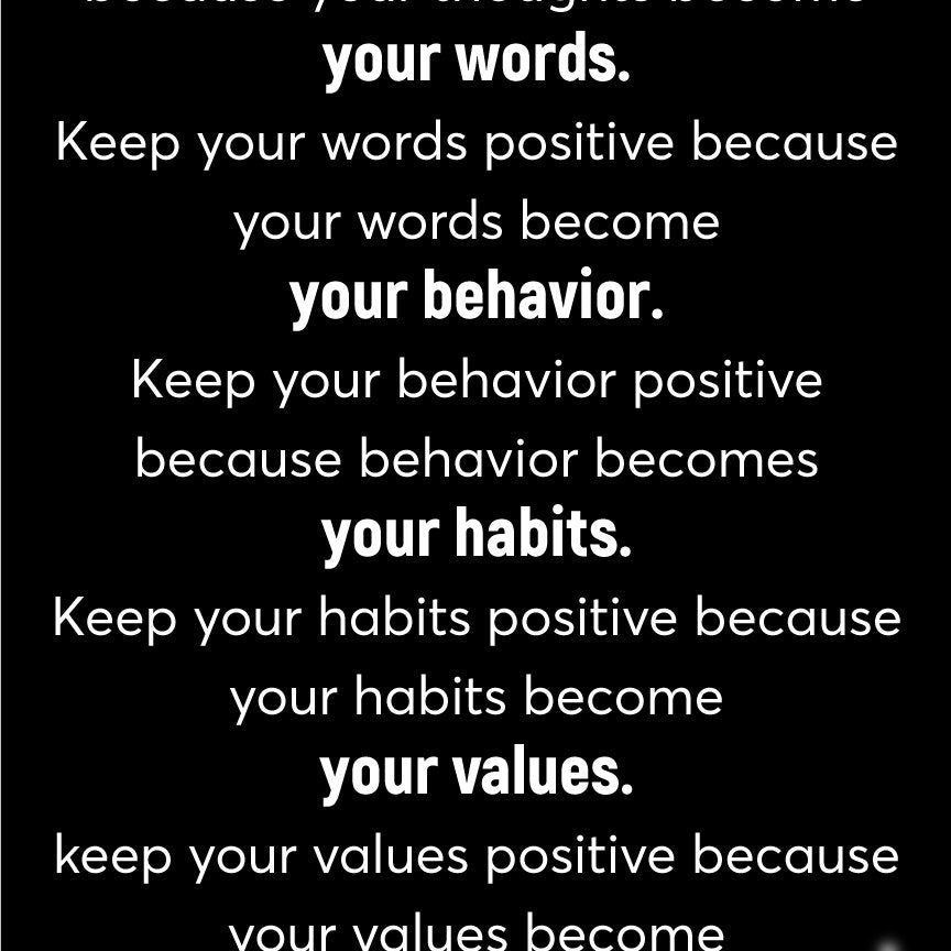 Keep your thoughts positive _ poster Poster A3 / Poster Premium Wall Art Canvas by MeriDeewar