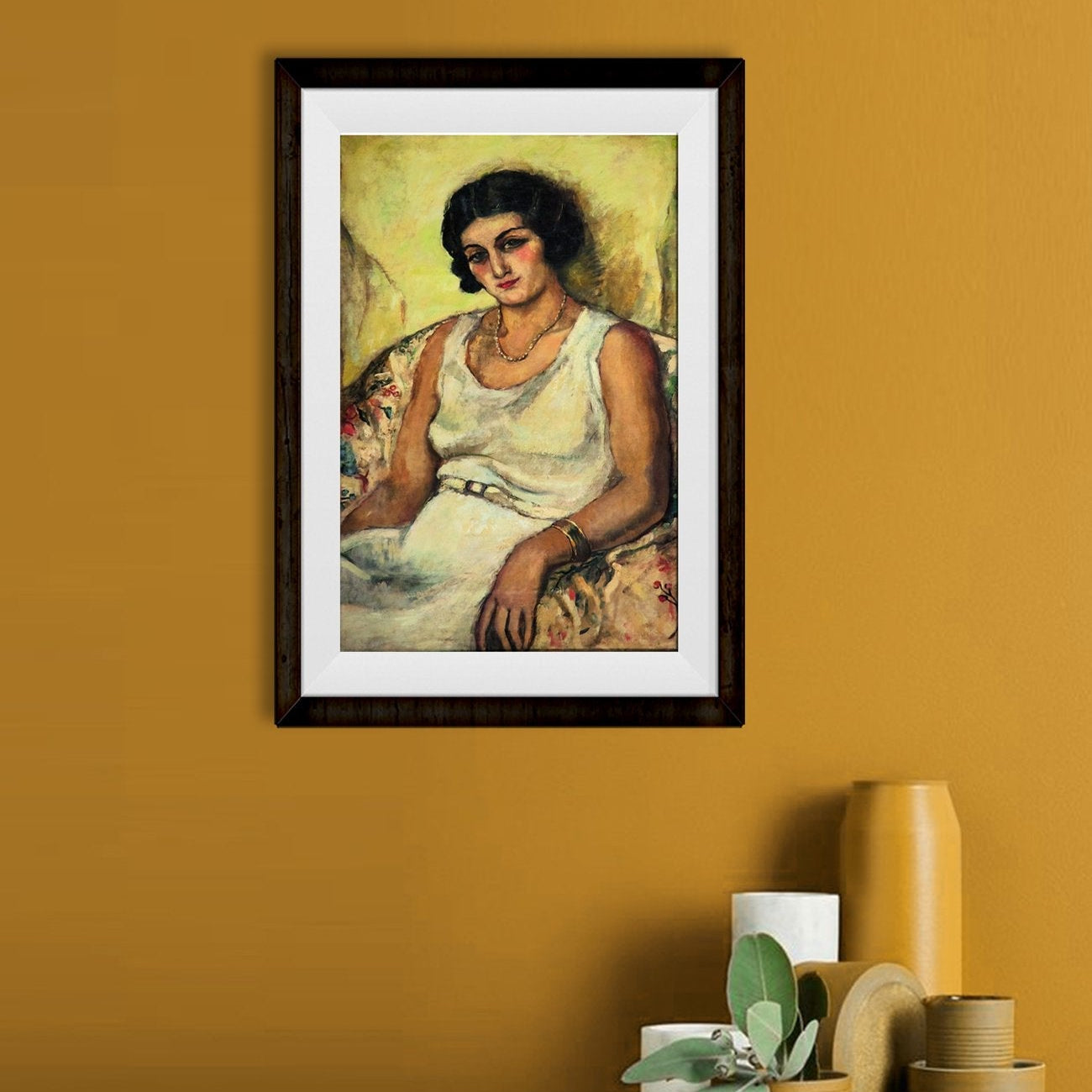 Klara Szepessy Painting - Meri Deewar 2 : 3 Vertical Premium Wall Art Canvas by MeriDeewar