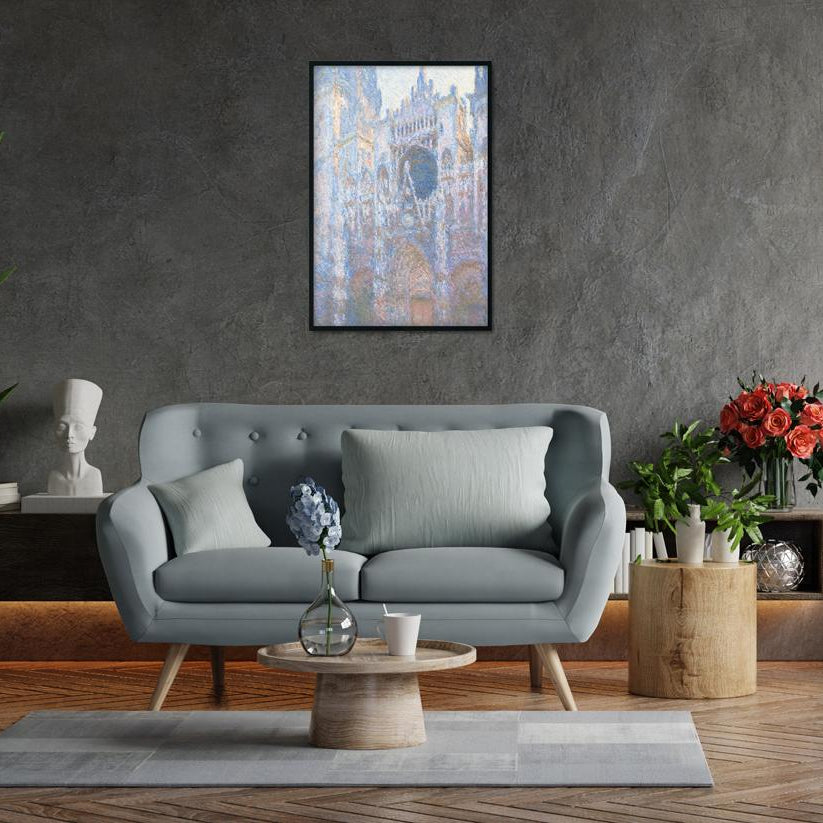 Landscape Artists Claude Monet Painting - Meri Deewar 2 : 3 Vertical Premium Wall Art Canvas by MeriDeewar