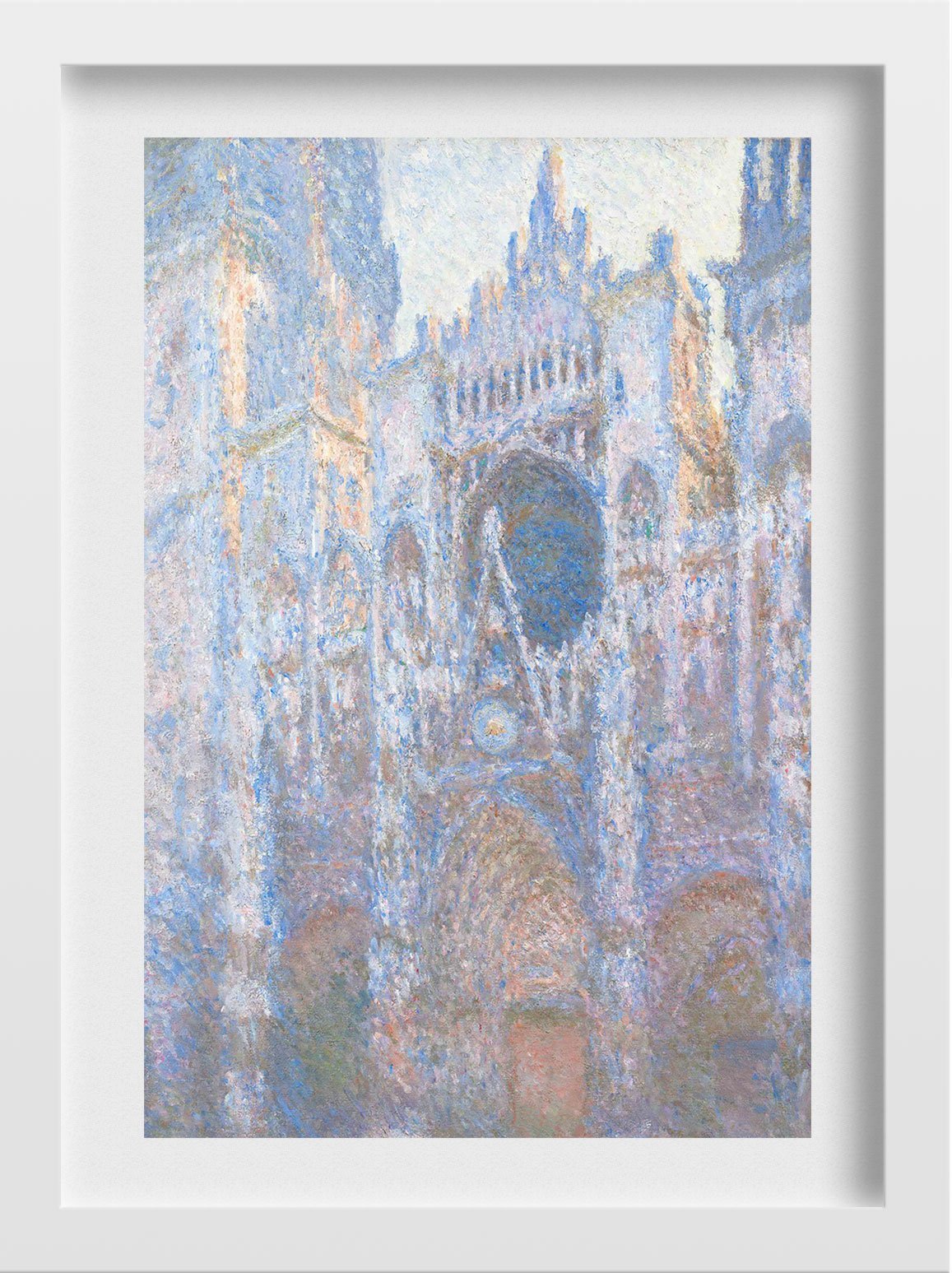 Landscape Artists Claude Monet Painting - Meri Deewar 2 : 3 Vertical Premium Wall Art Canvas by MeriDeewar