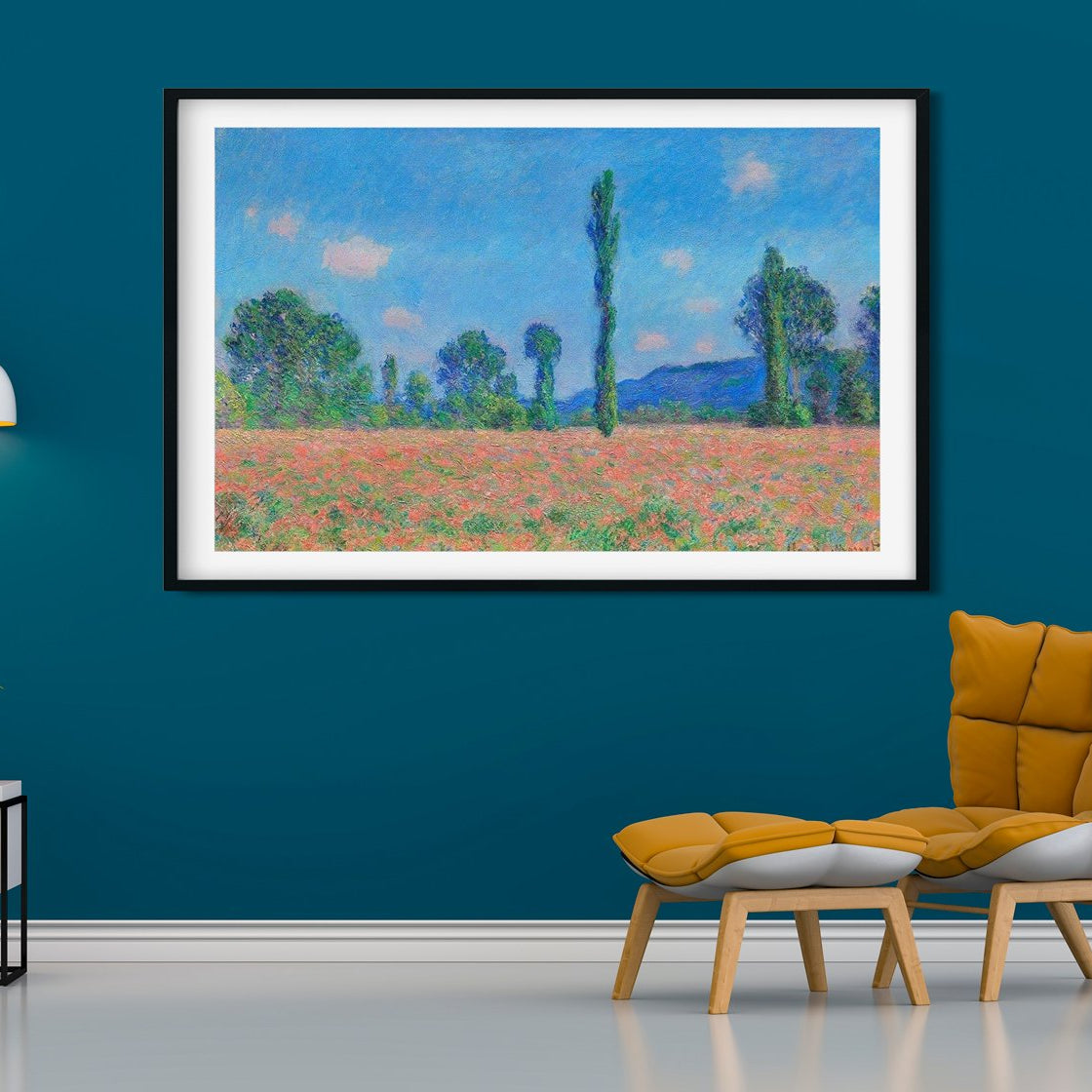 Landscape Artists Claude Monet Painting - Meri Deewar 3 : 2 Horizontal Premium Wall Art Canvas by MeriDeewar