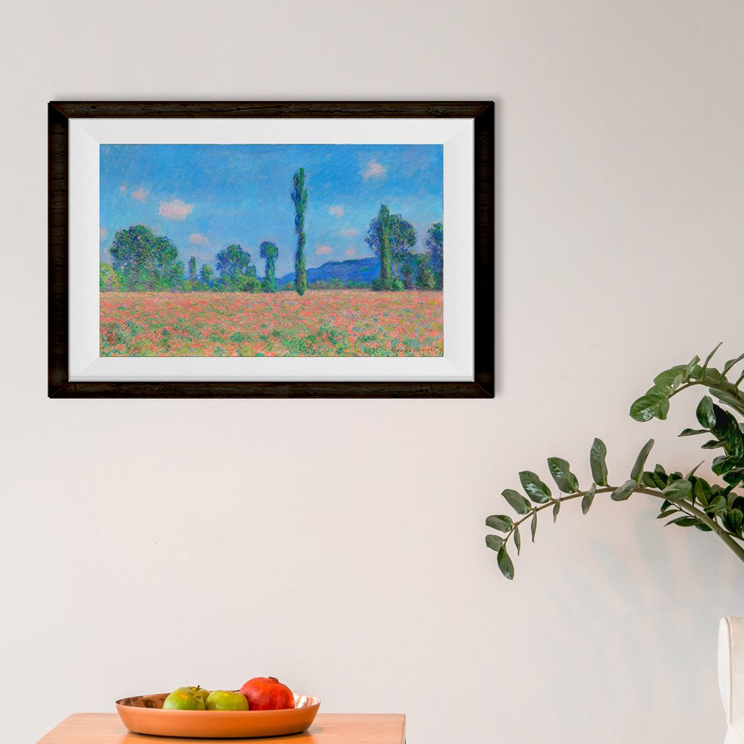Landscape Artists Claude Monet Painting - Meri Deewar 3 : 2 Horizontal Premium Wall Art Canvas by MeriDeewar