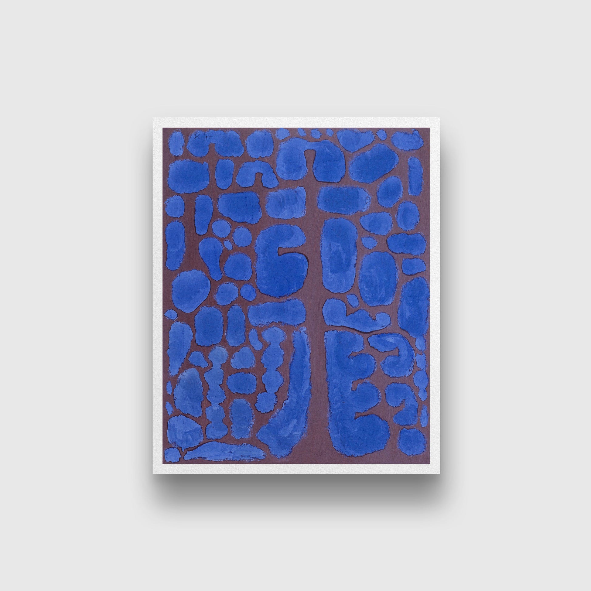 Late Evening Looking Out of the Woods painting - Meri Deewar 4 :5 Vertical Premium Wall Art Canvas by MeriDeewar