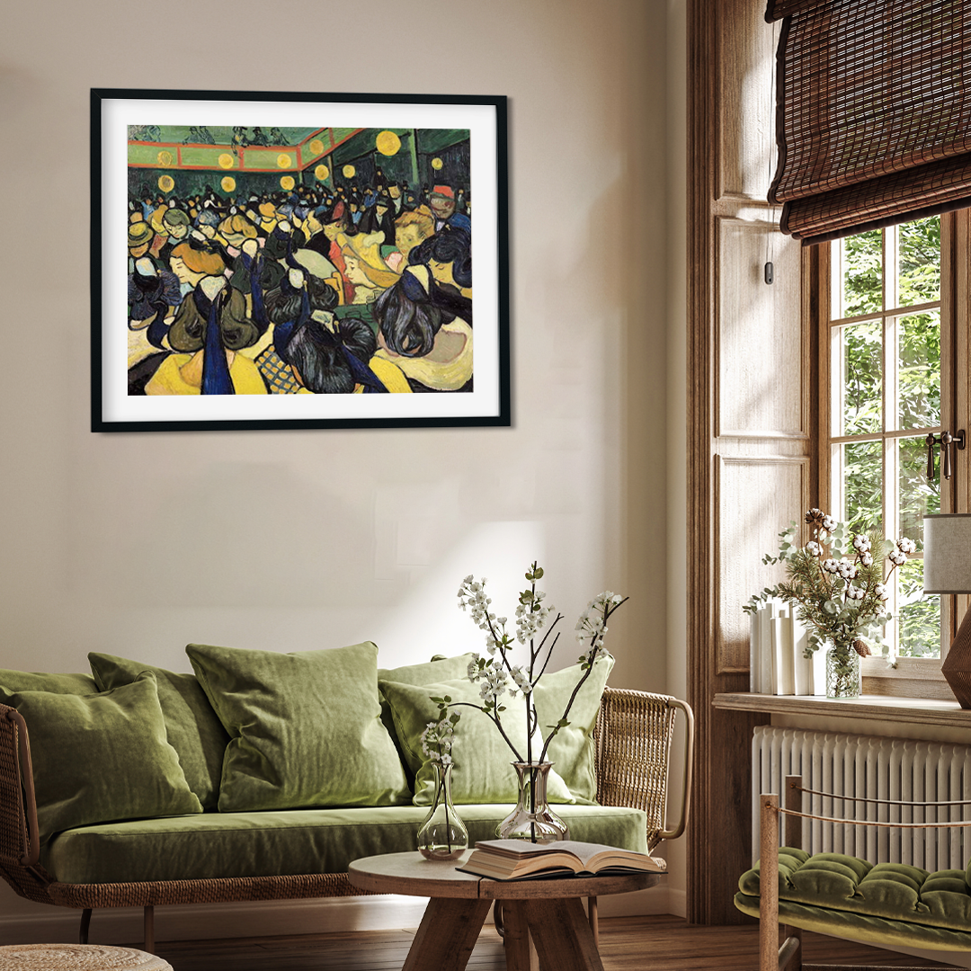 Louvre Abu Dhabi This Fall Painting 2 : 1 Horizontal Premium Wall Art Canvas by MeriDeewar