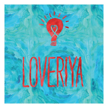 Loveriya typography poster- Meri Deewar Poster A3 / Poster Premium Wall Art Canvas by MeriDeewar