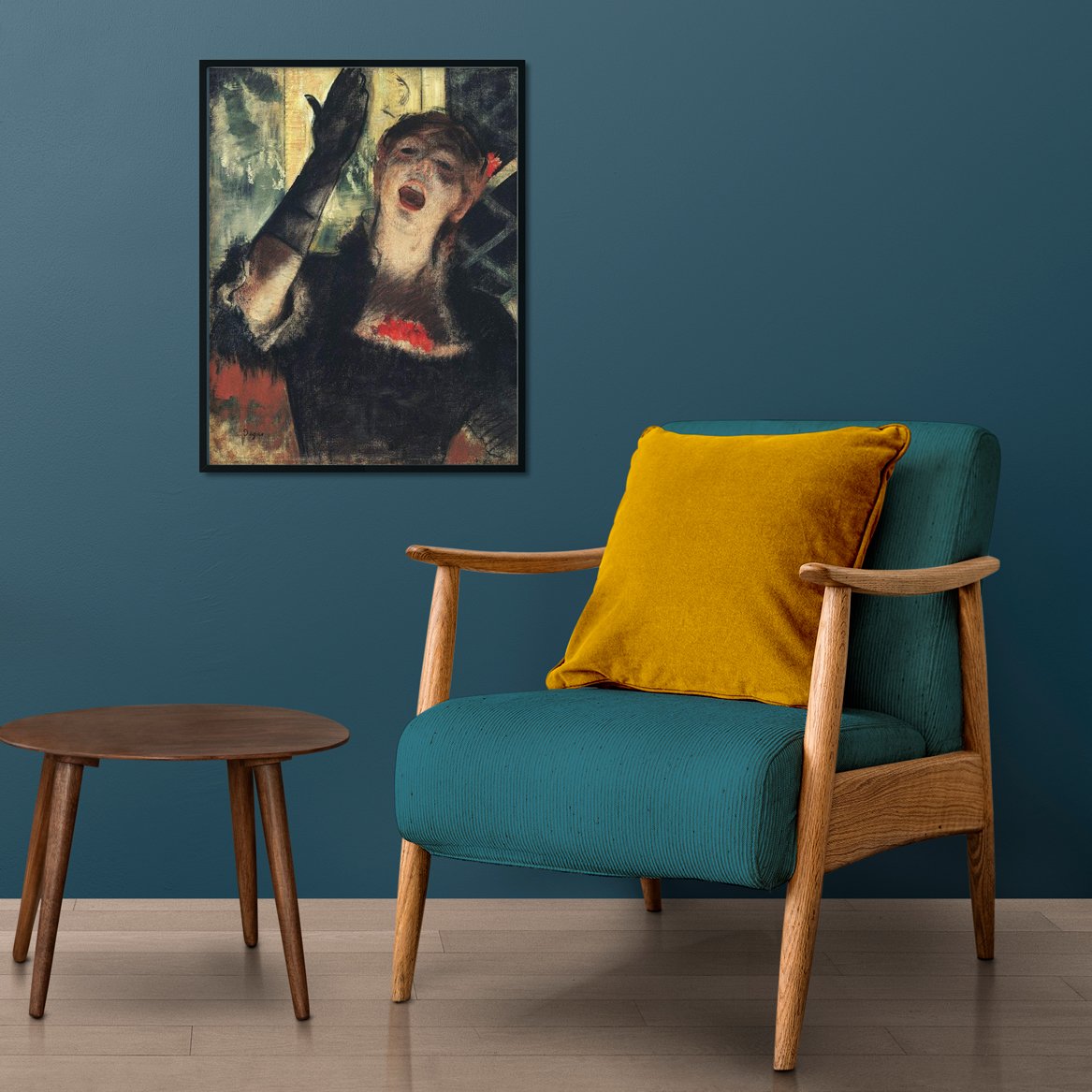 Luga Painting - Meri Deewar 3 : 4 Vertical Premium Wall Art Canvas by MeriDeewar