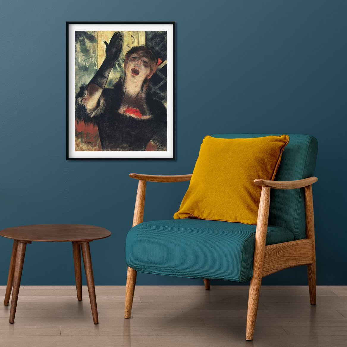 Luga Painting - Meri Deewar 3 : 4 Vertical Premium Wall Art Canvas by MeriDeewar