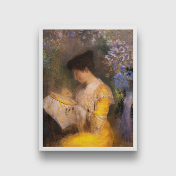 Madame Arthur Fontaine painting 4 :5 Vertical Premium Wall Art Canvas by MeriDeewar