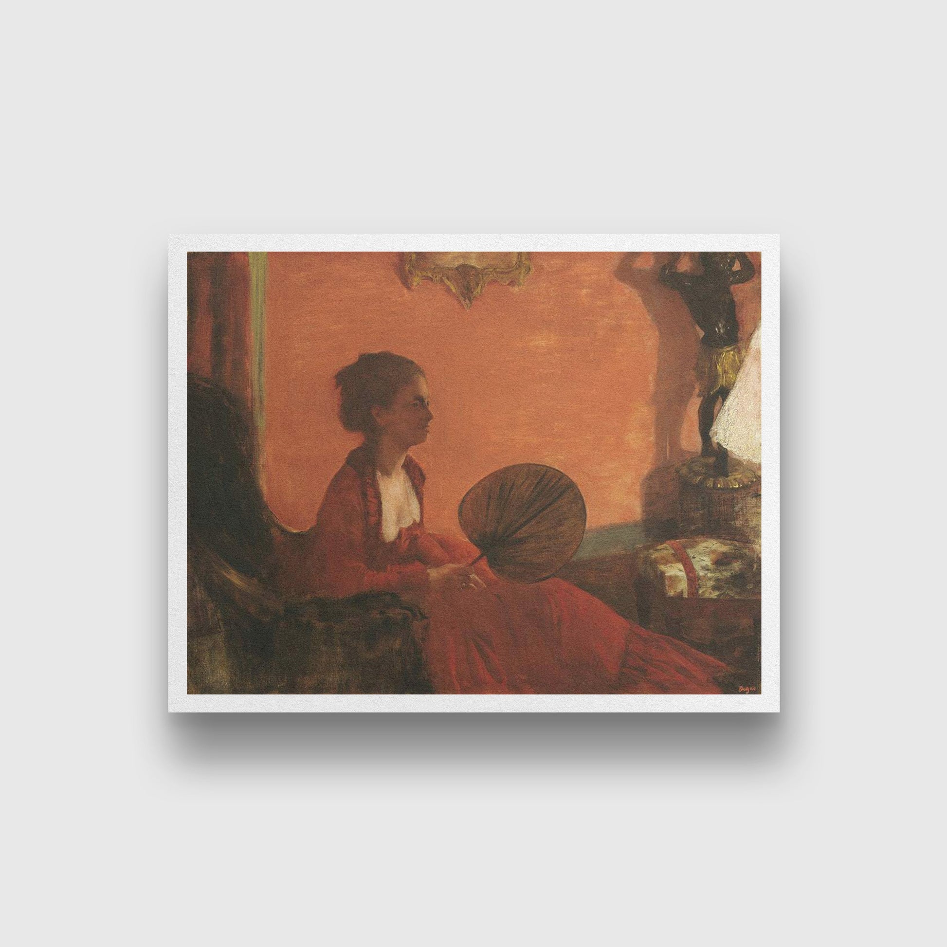 Madame Camus Painting - Meri Deewar 4 : 3 Horizontal Premium Wall Art Canvas by MeriDeewar