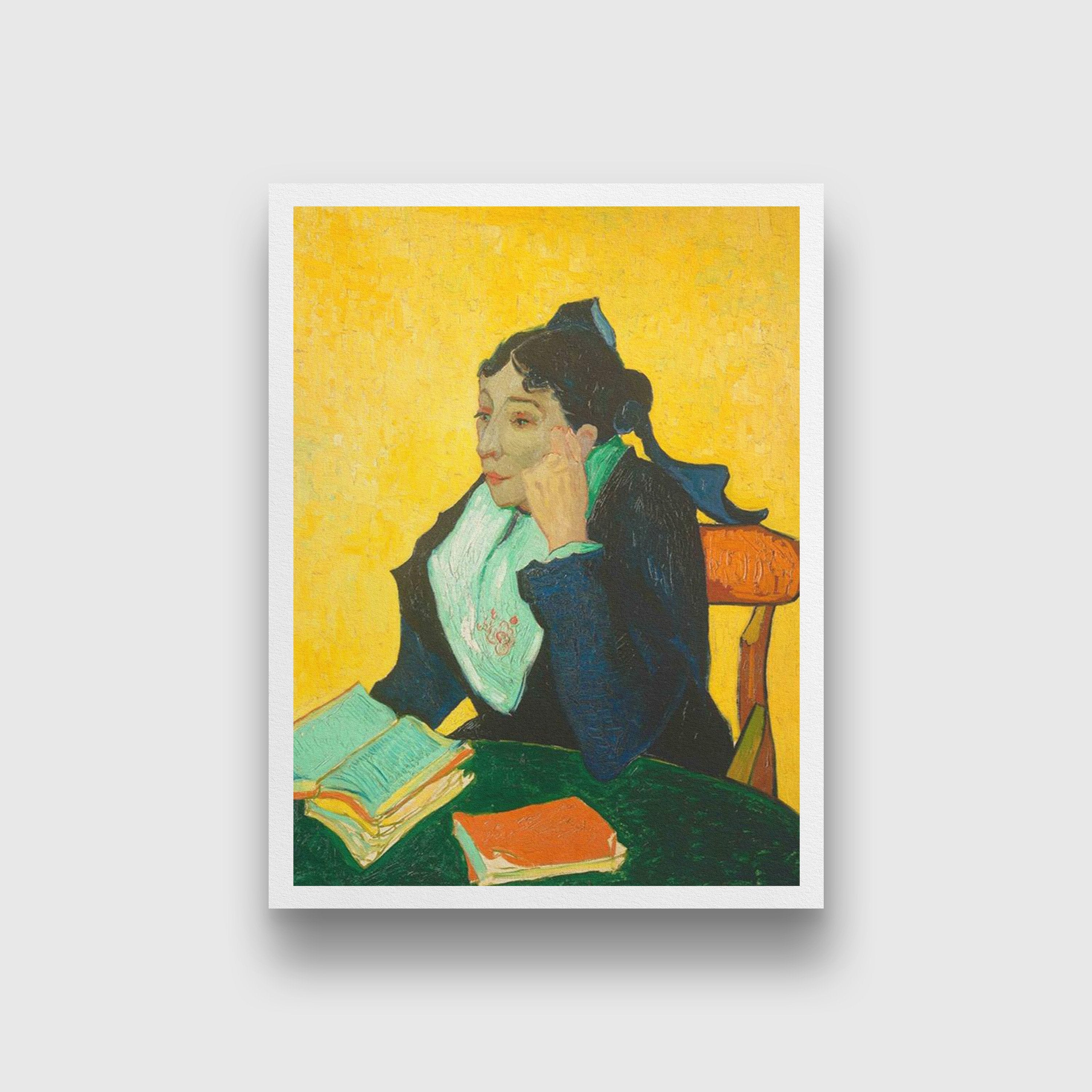Madame Joseph Michel Ginoux By Van Gogh Painting - Meri Deewar 4 :5 Vertical Premium Wall Art Canvas by MeriDeewar