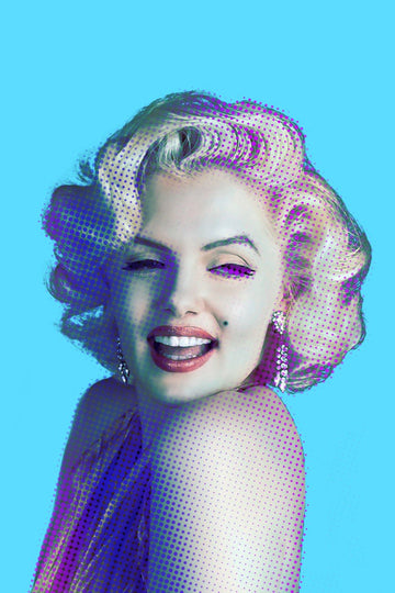 Marilyn Monroe B Poster- Meri Deewar Poster A3 / Poster Premium Wall Art Canvas by MeriDeewar