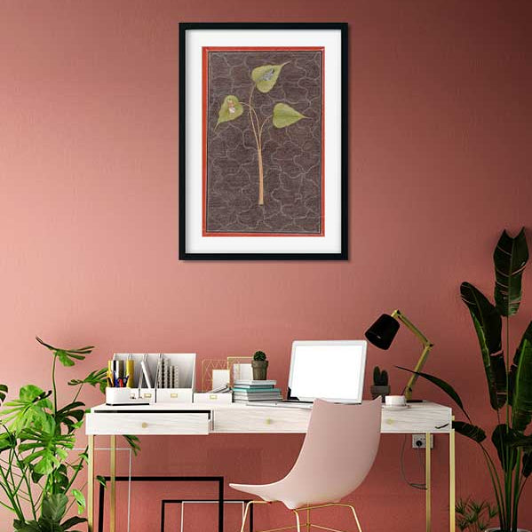 Markandeya Viewing Krishna in the Cosmic Ocean Painting 2 : 3 Vertical Premium Wall Art Canvas by MeriDeewar