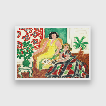 Matisse 1942 Painting 3 : 2 Horizontal Premium Wall Art Canvas by MeriDeewar