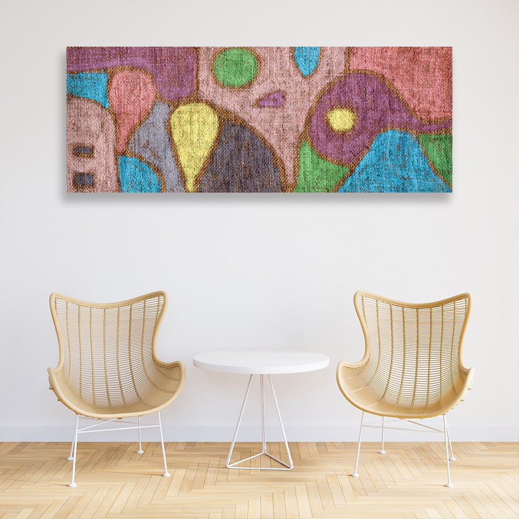 Mild Fruit painting - Meri Deewar 1 : 1 Square Premium Wall Art Canvas by MeriDeewar