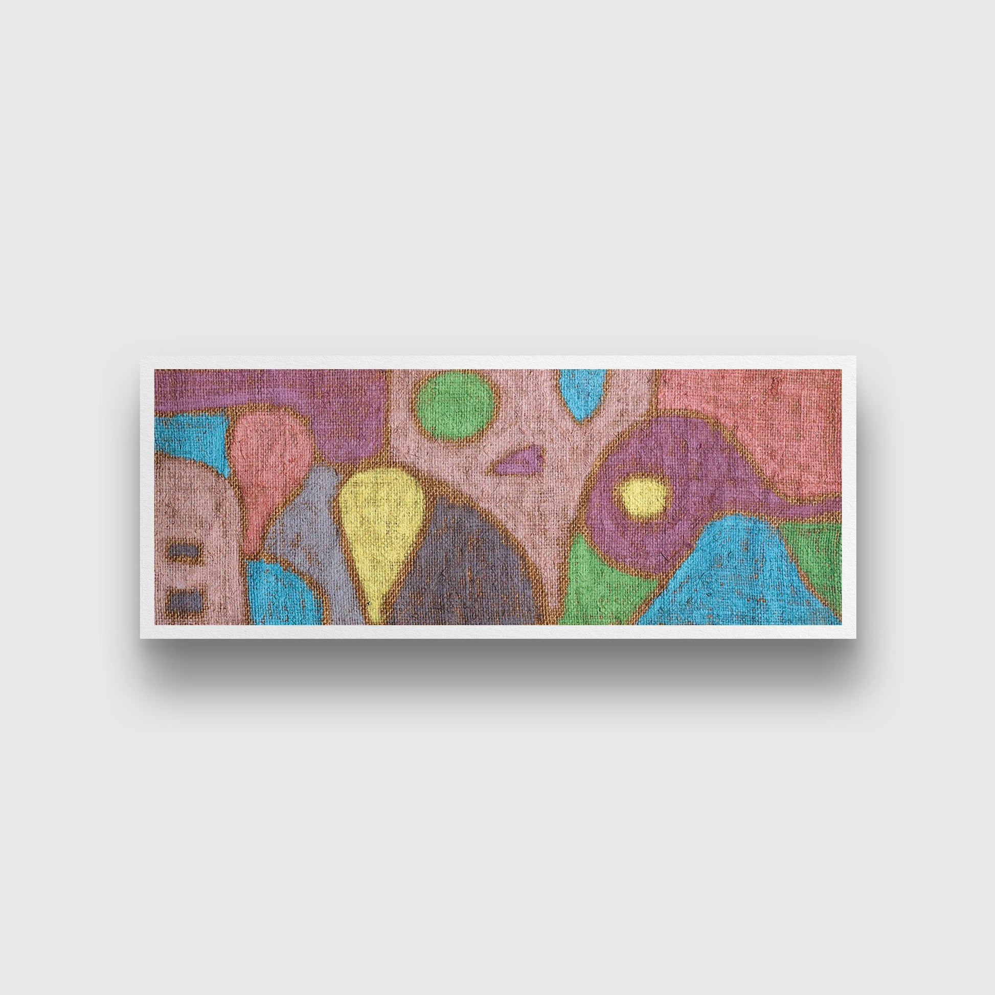 Mild Fruit painting - Meri Deewar 1 : 1 Square Premium Wall Art Canvas by MeriDeewar