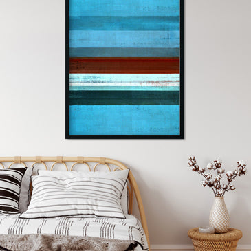 Minimalist Abstract Paintings 3 : 4 Vertical Premium Wall Art Canvas by MeriDeewar