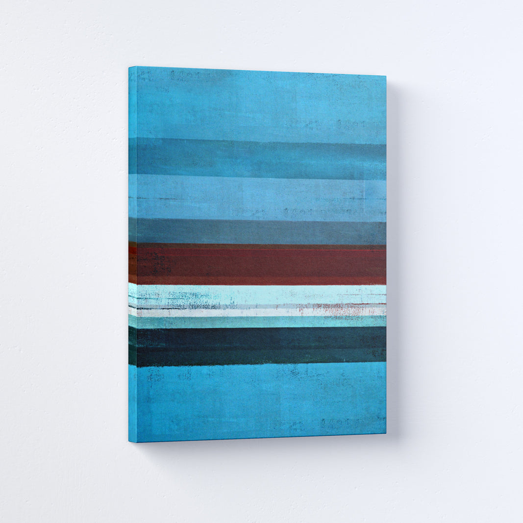 Minimalist Abstract Paintings 3 : 4 Vertical Premium Wall Art Canvas by MeriDeewar