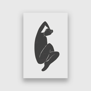 Minimalist Art Painting 2 : 3 Vertical Premium Wall Art Canvas by MeriDeewar