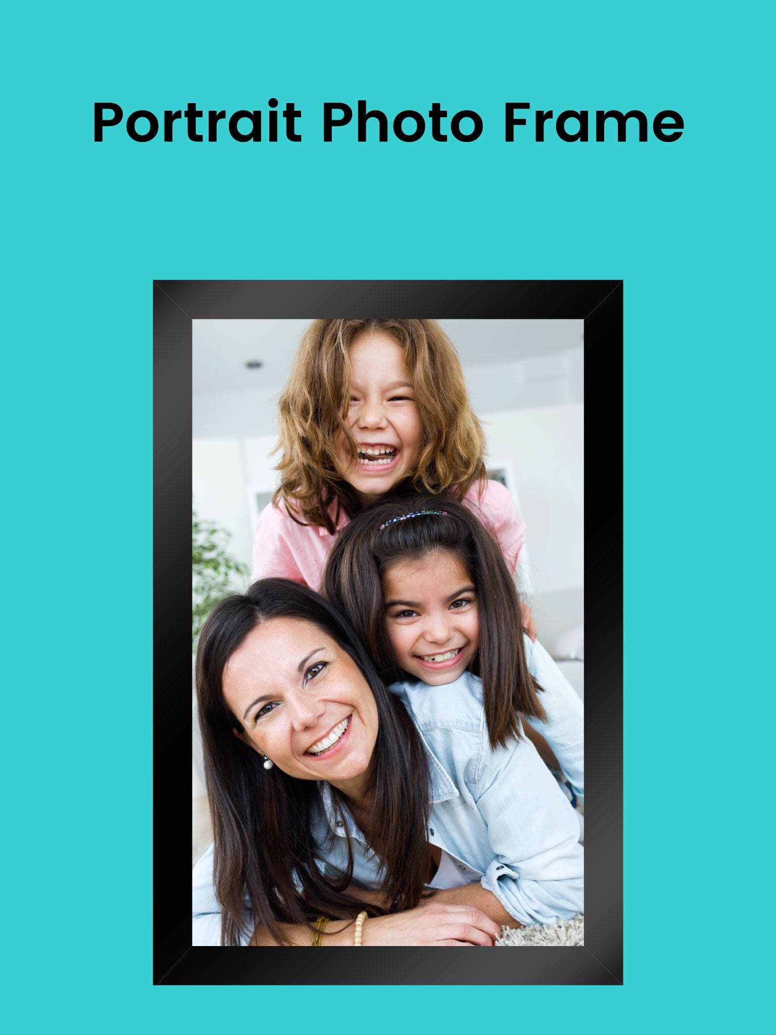 Modern Photo Frame custom Premium Wall Art Canvas by MeriDeewar