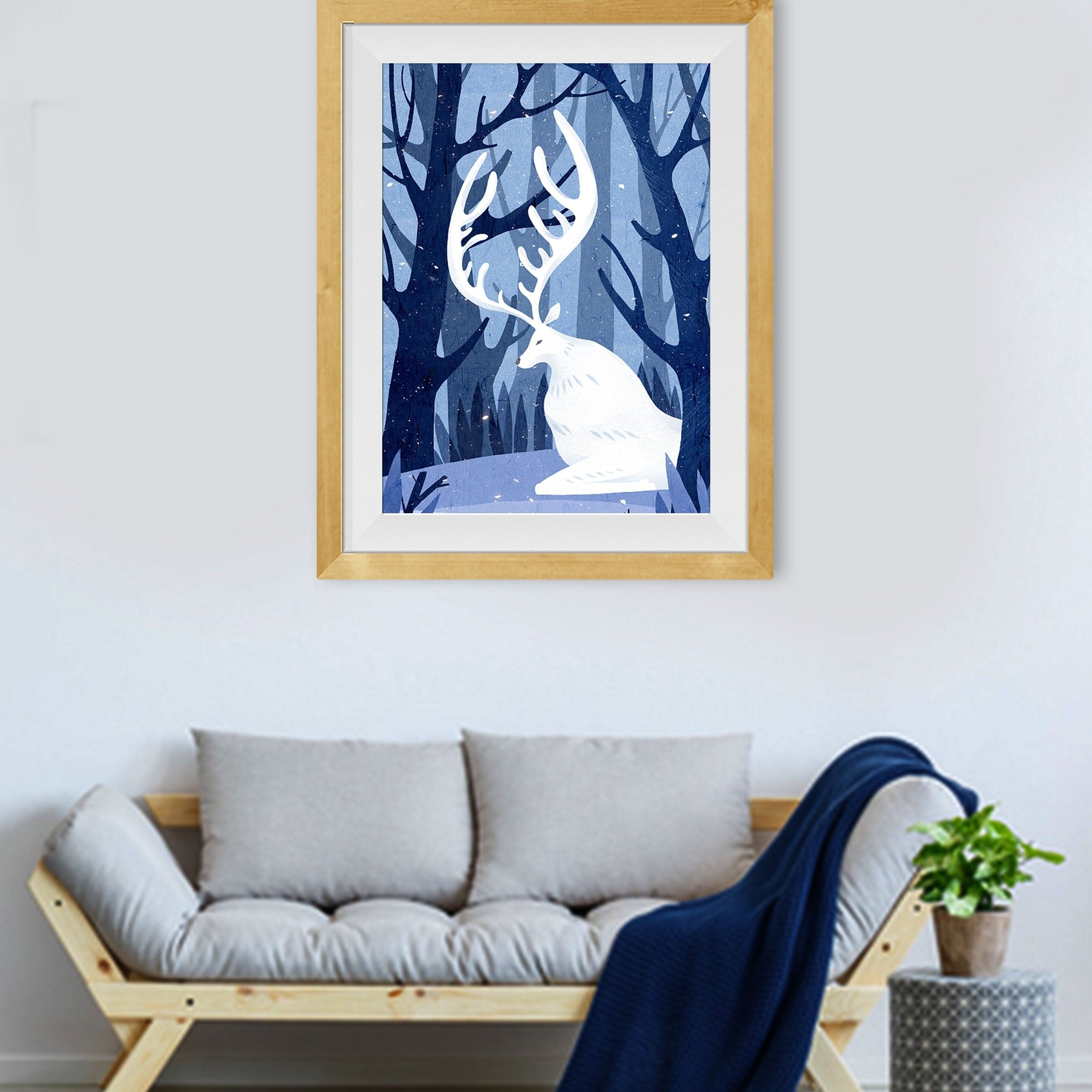 Monsoon Season Artwork Painting - Meri Deewar 2 : 3 Vertical Premium Wall Art Canvas by MeriDeewar