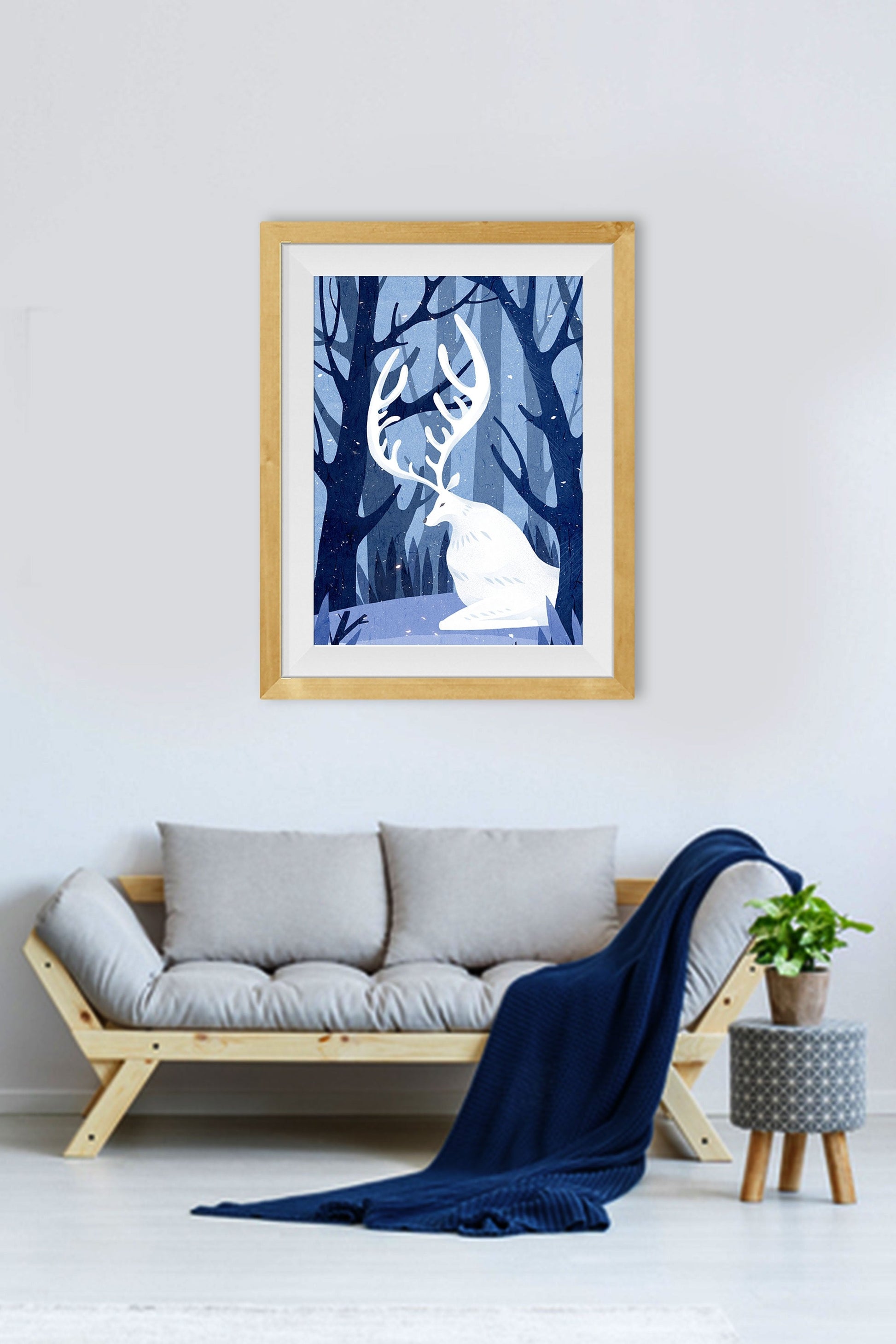 Monsoon Season Artwork Painting - Meri Deewar 2 : 3 Vertical Premium Wall Art Canvas by MeriDeewar