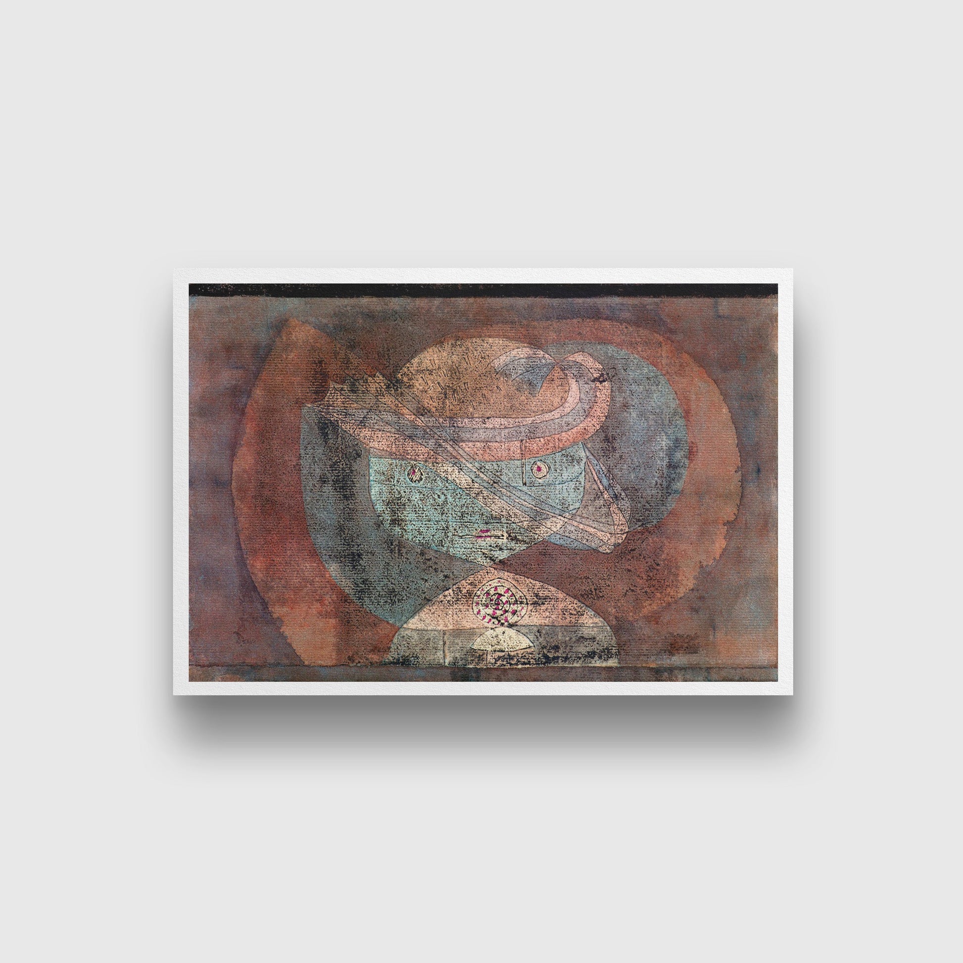 Movement around a Child - Meri Deewar 4 : 3 Horizontal Premium Wall Art Canvas by MeriDeewar