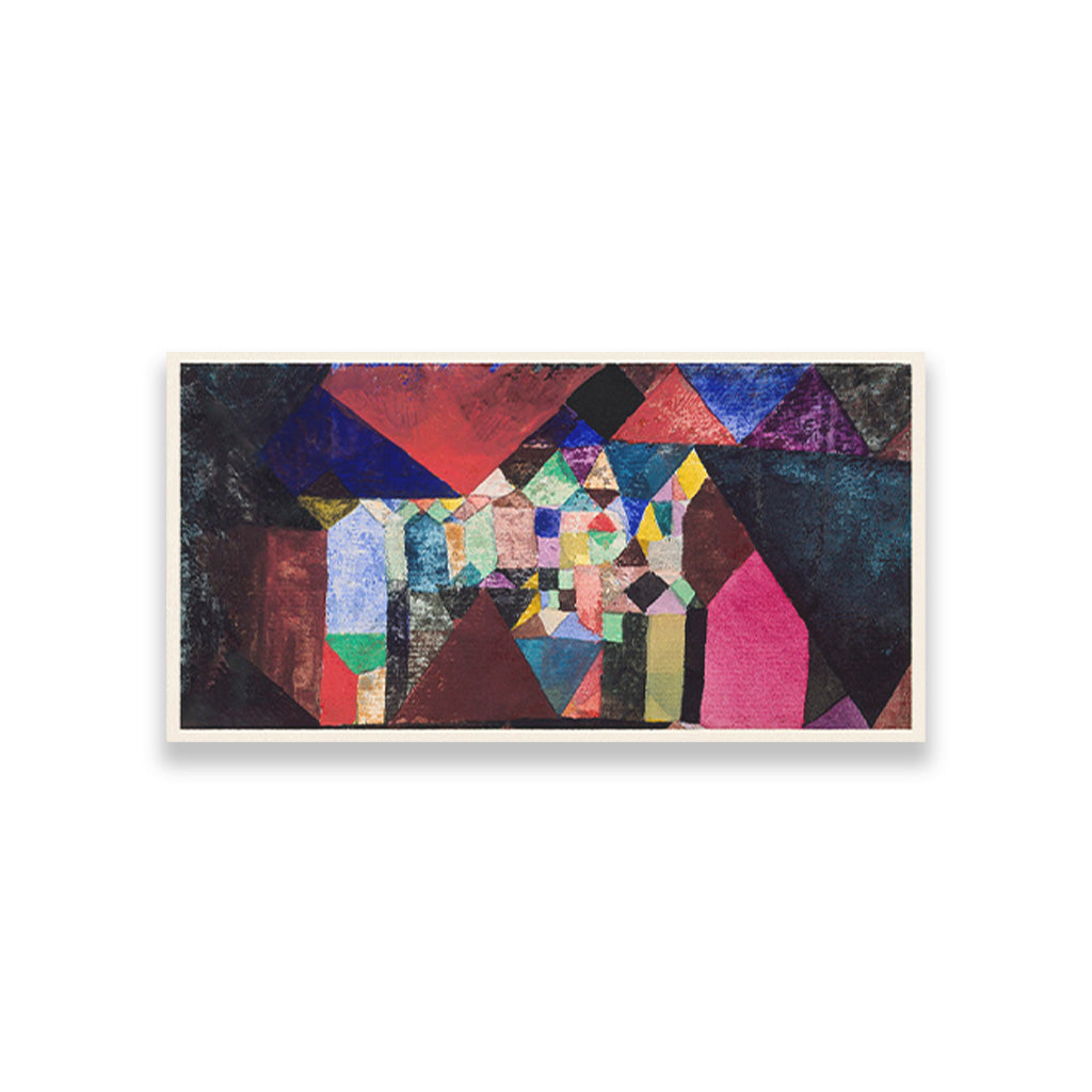 Municipal Jewel painting - Meri Deewar 2 : 3 Vertical Premium Wall Art Canvas by MeriDeewar