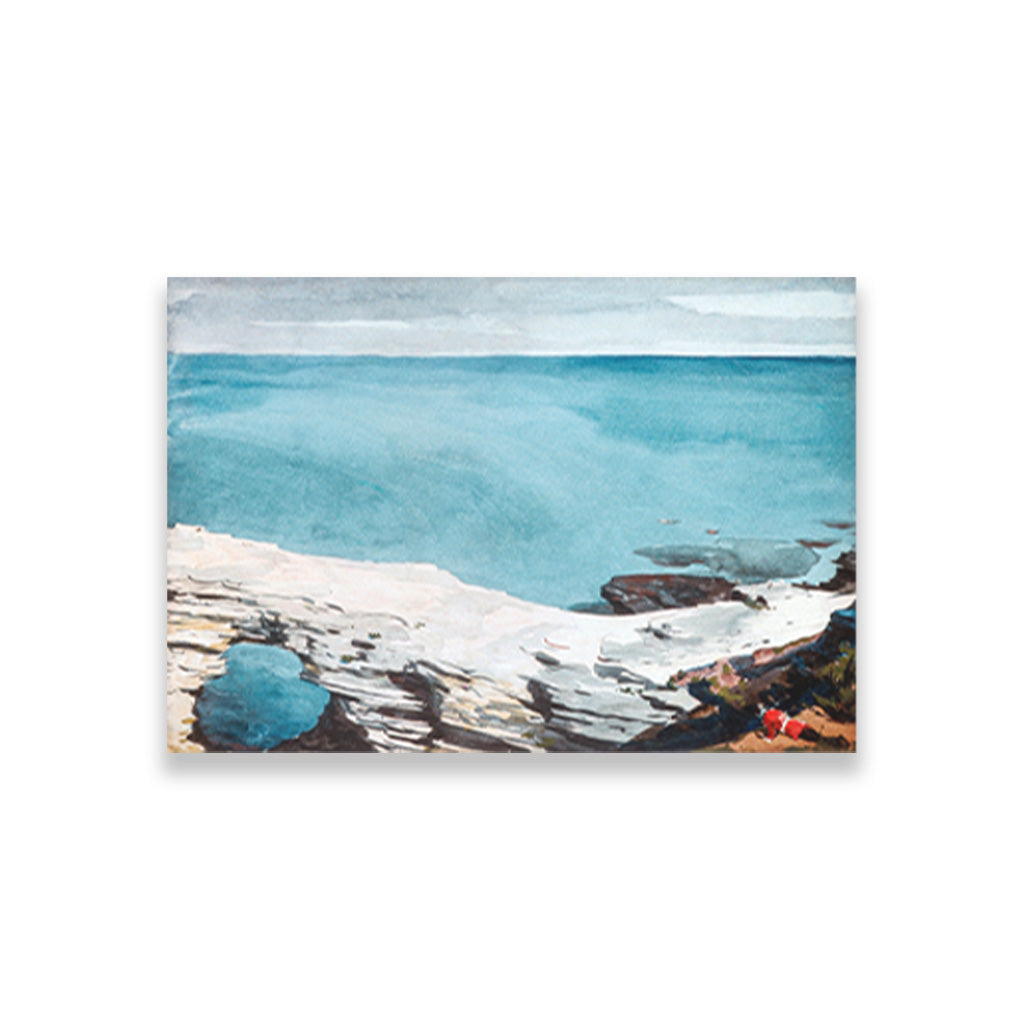 Natural Bridge Bermuda painting - Meri Deewar 3 : 2 Horizontal Premium Wall Art Canvas by MeriDeewar
