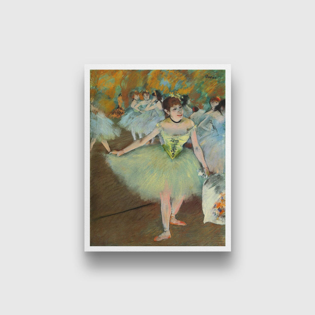 On Stage Painting - Meri Deewar 3 : 4 Vertical Premium Wall Art Canvas by MeriDeewar