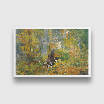 On the Trail painting - Meri Deewar 3 : 2 Horizontal Premium Wall Art Canvas by MeriDeewar