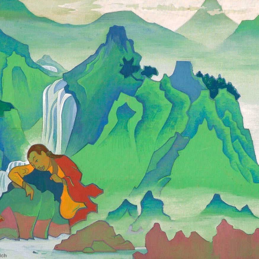 Padmasambhava Painting - Meri Deewar 3 : 2 Horizontal Premium Wall Art Canvas by MeriDeewar