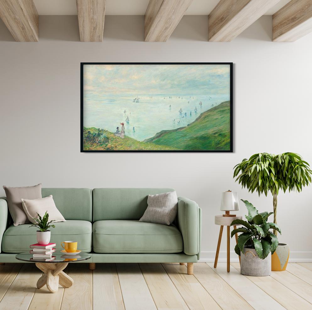 Painting By Claude Monet - Meri Deewar 4 : 3 Horizontal Premium Wall Art Canvas by MeriDeewar