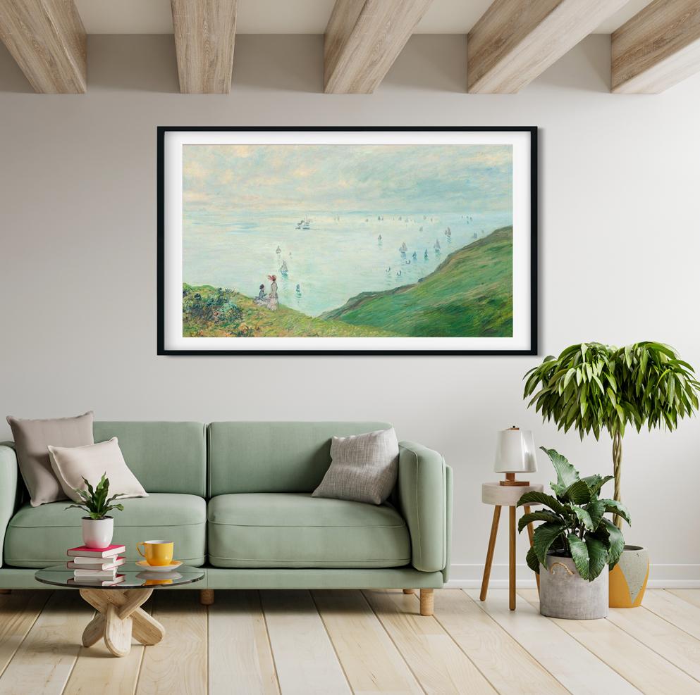 Painting By Claude Monet - Meri Deewar 4 : 3 Horizontal Premium Wall Art Canvas by MeriDeewar