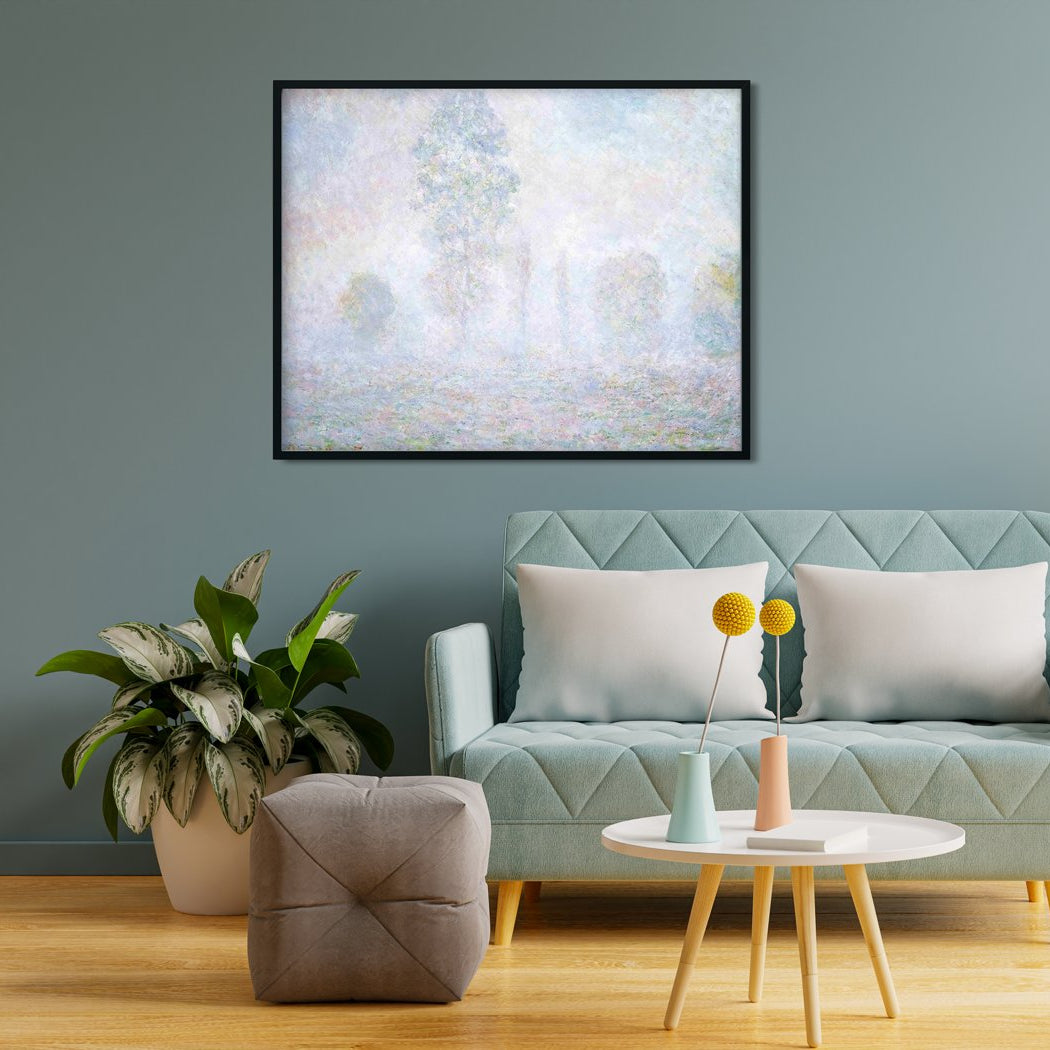 Painting By Claude Monet - Meri Deewar 5 : 4 Horizontal Premium Wall Art Canvas by MeriDeewar
