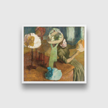 Painting - Meri Deewar 1 : 1 Square Premium Wall Art Canvas by MeriDeewar